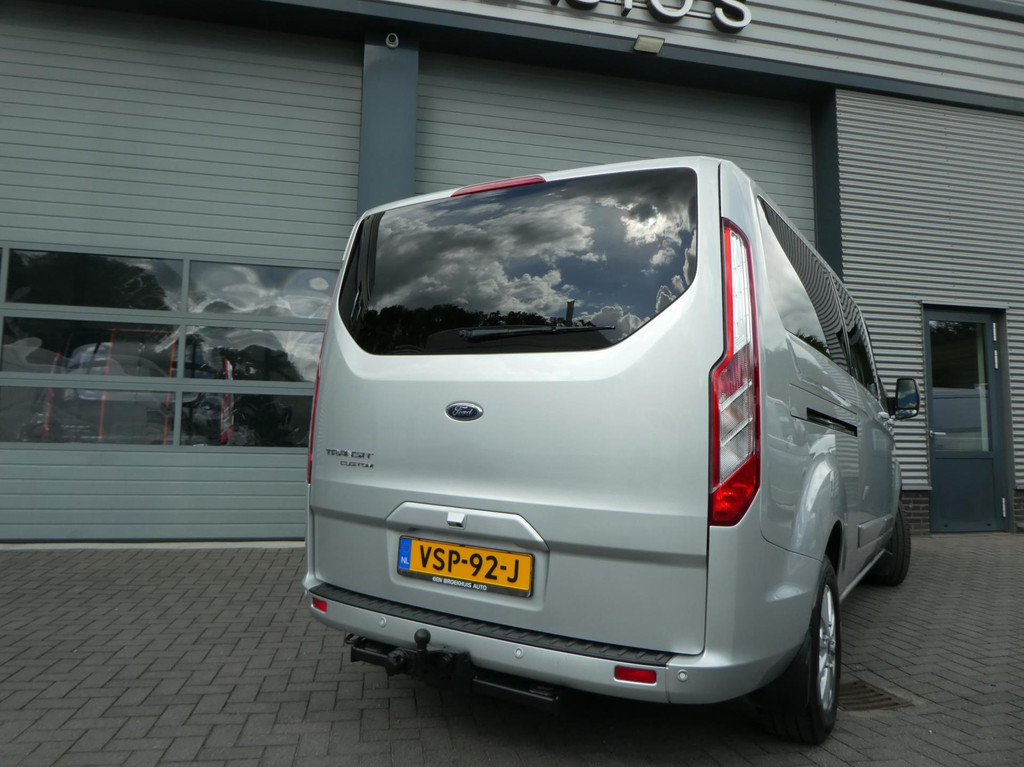 Ford Transit Custom 300 2.0 TDCI L2 170pk, DC, Dubbel Cabine, LED, 2xSchuifdeur. 8