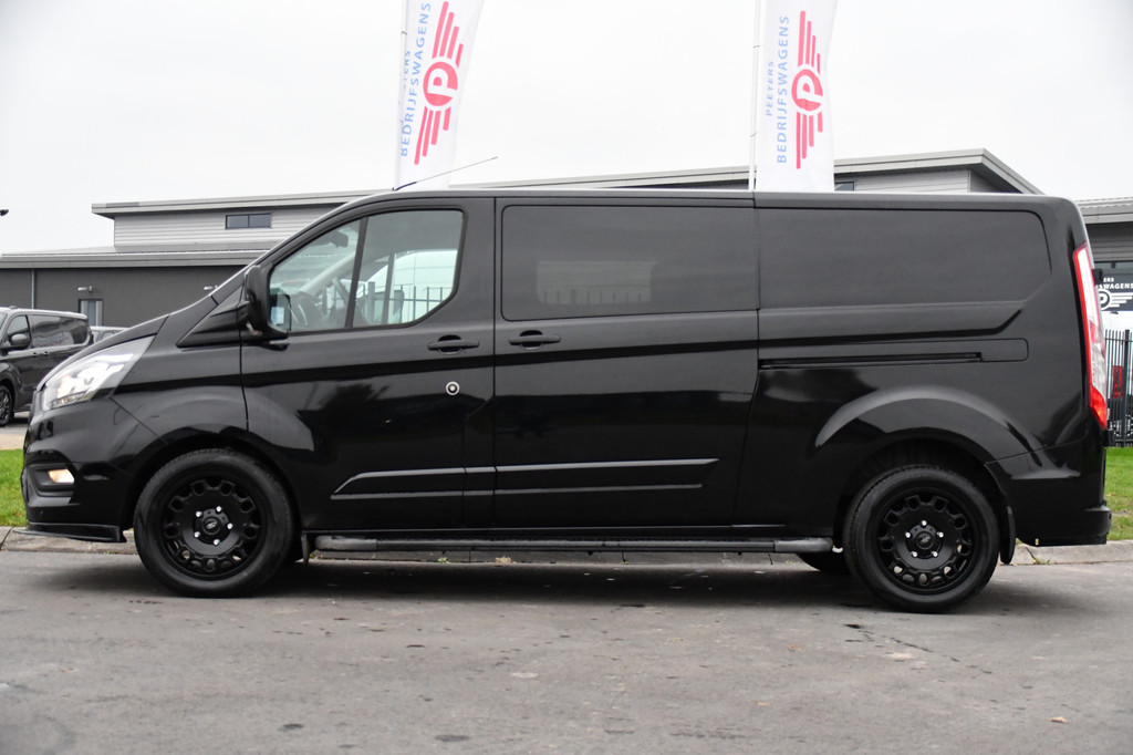 Ford Transit Custom 300 2.0 TDCI L2H1 Black Edition DC Limited Camera, Cruise, Carplay, Automaat, LED, Multimedia, Sensoren, 170PK, UNIEK! 10