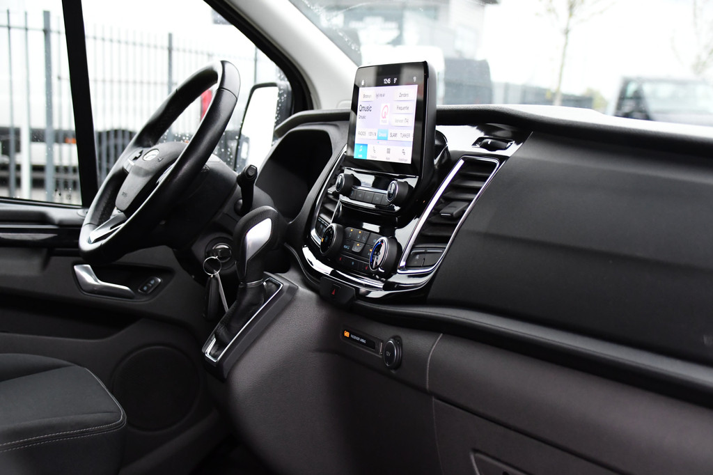 Ford Transit Custom 300 2.0 TDCI L2H1 Black Edition DC Limited Camera, Cruise, Carplay, Automaat, LED, Multimedia, Sensoren, 170PK, UNIEK! 13