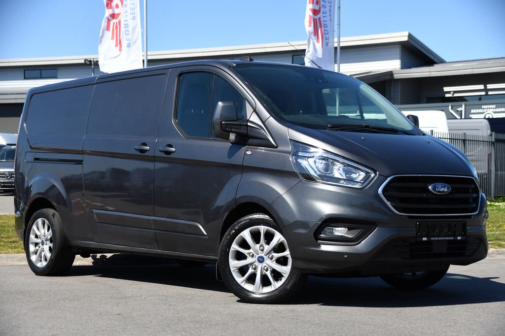 Ford Transit Custom 300 2.0 TDCI L2H1 Limited Camera, Cruise, Carplay, 2 x Schuifdeur, Trekhaak, 130pk, Stoelverwarming, Multimedia, Uniek! 5