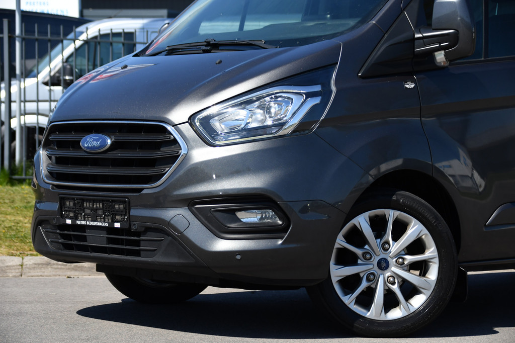 Ford Transit Custom 300 2.0 TDCI L2H1 Limited Camera, Cruise, Carplay, 2 x Schuifdeur, Trekhaak, 130pk, Stoelverwarming, Multimedia, Uniek! 7