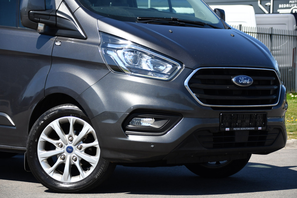Ford Transit Custom 300 2.0 TDCI L2H1 Limited Camera, Cruise, Carplay, 2 x Schuifdeur, Trekhaak, 130pk, Stoelverwarming, Multimedia, Uniek! 8