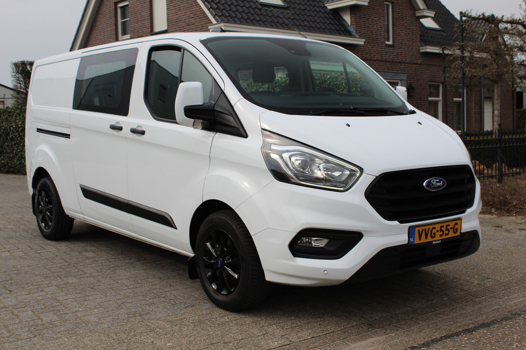 Ford Transit Custom 320 2.0 TDCI 130PK Euro6 L2H1 Trend DC Dubbele Cabine 6-persoons 7