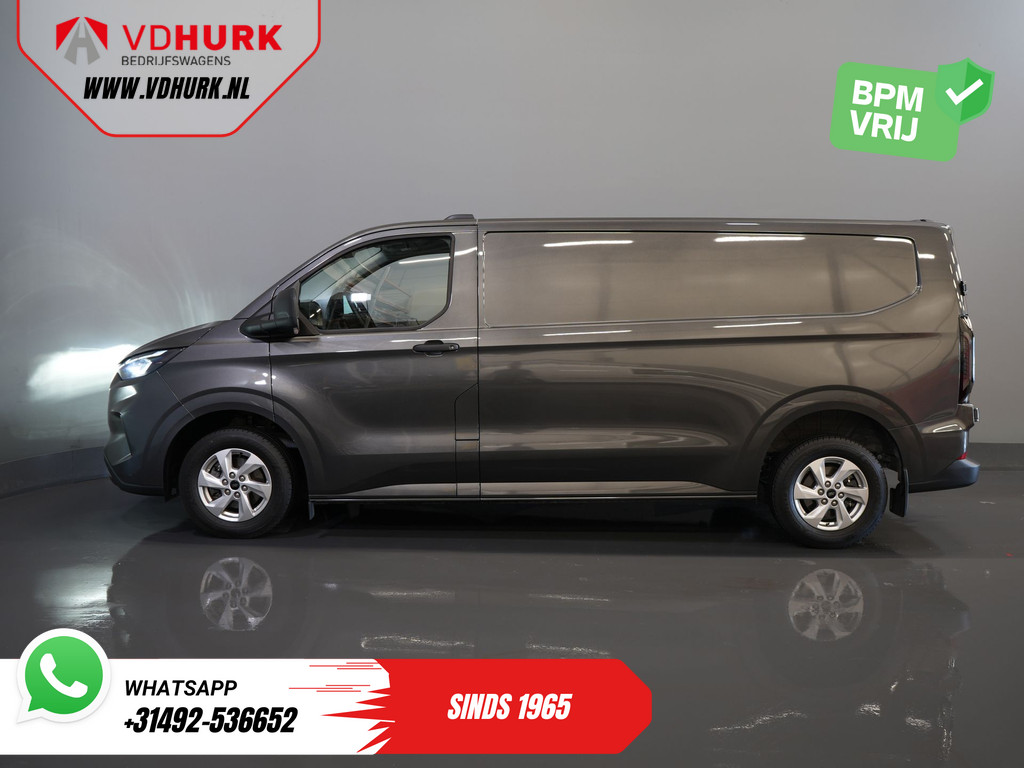 Ford Transit Custom 320 2.0 TDCI 136 pk Aut. L2 Trend BPM VRIJ! Garantie 3-28/ LED/ Adapt.Cruise/ 2.7t Trekverm./ Carplay/ Camera/ Trekhaak 10