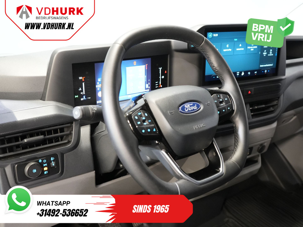 Ford Transit Custom 320 2.0 TDCI 136 pk Aut. L2 Trend BPM VRIJ! Garantie 3-28/ LED/ Adapt.Cruise/ 2.7t Trekverm./ Carplay/ Camera/ Trekhaak 14