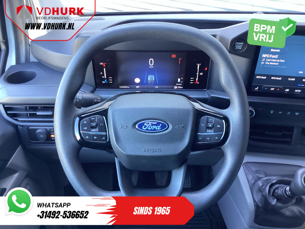 Ford Transit Custom 320 2.0 TDCI 136 pk L2 Trend BPM VRIJ! LED/ Standkachel/ Stoelverw/ 2.7t. Trekverm./ Carplay/ Camera/ Climate/ PDC/ Cruise 12