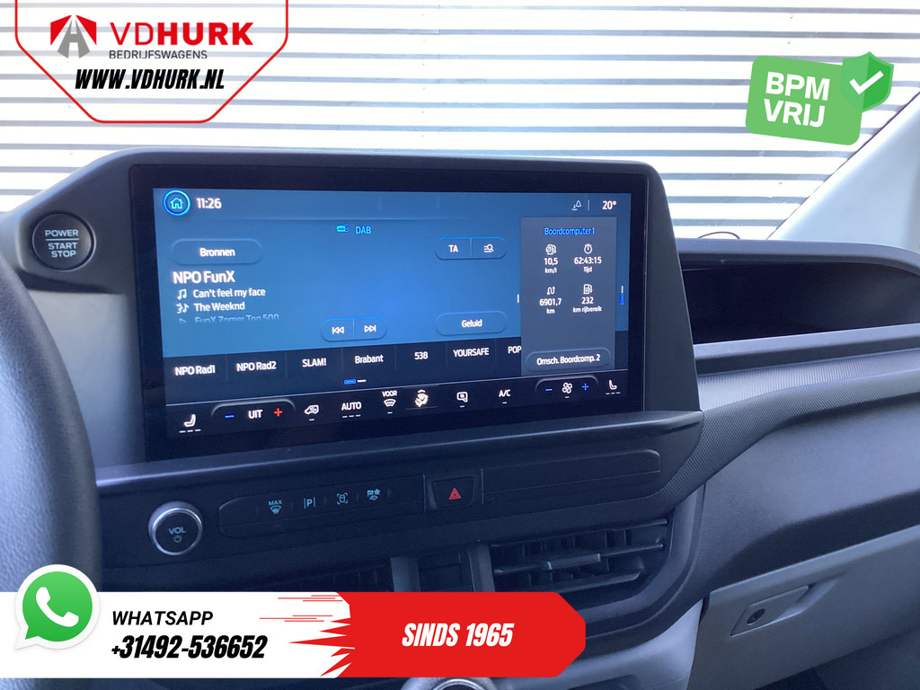 Ford Transit Custom 320 2.0 TDCI 136 pk L2 Trend BPM VRIJ! LED/ Standkachel/ Stoelverw/ 2.7t. Trekverm./ Carplay/ Camera/ Climate/ PDC/ Cruise 13