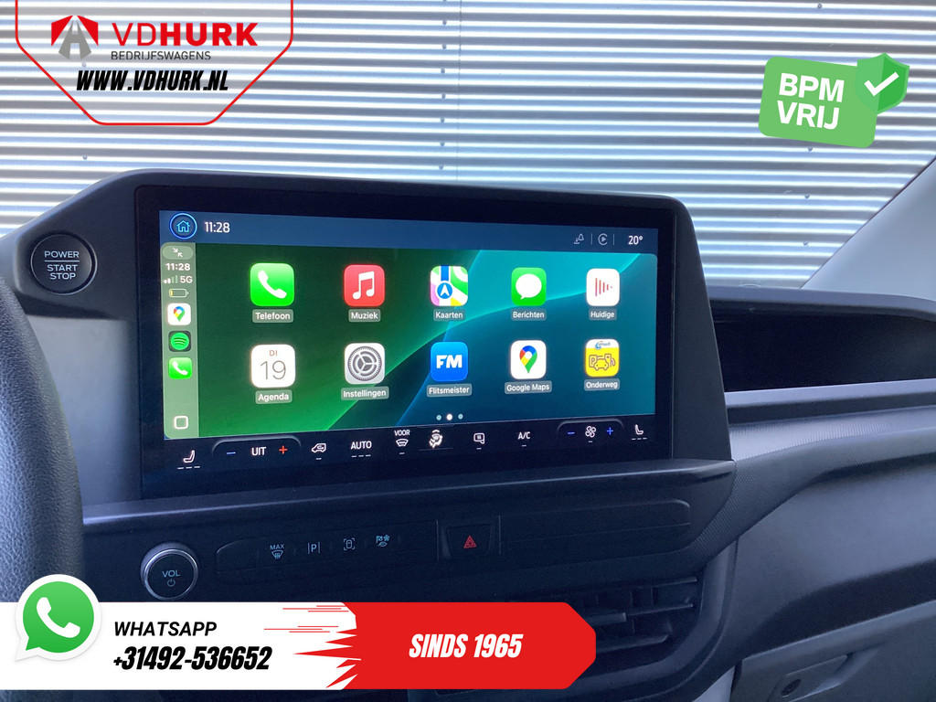 Ford Transit Custom 320 2.0 TDCI 136 pk L2 Trend BPM VRIJ! LED/ Standkachel/ Stoelverw/ 2.7t. Trekverm./ Carplay/ Camera/ Climate/ PDC/ Cruise 14