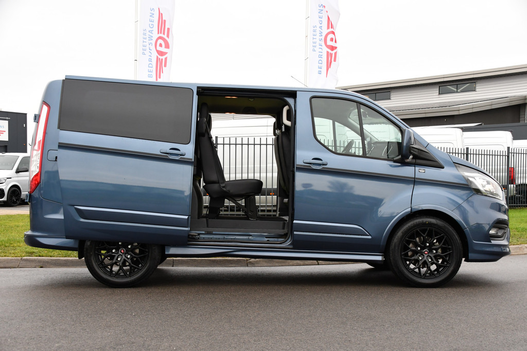 Ford Transit Custom 320 2.0 TDCI L1H1 Sport DC Adaptieve Cruise, Camera, Carplay, 170pk, 2 x Schuifdeur, Automaat, Sensoren, NAVI, Uniek! 11
