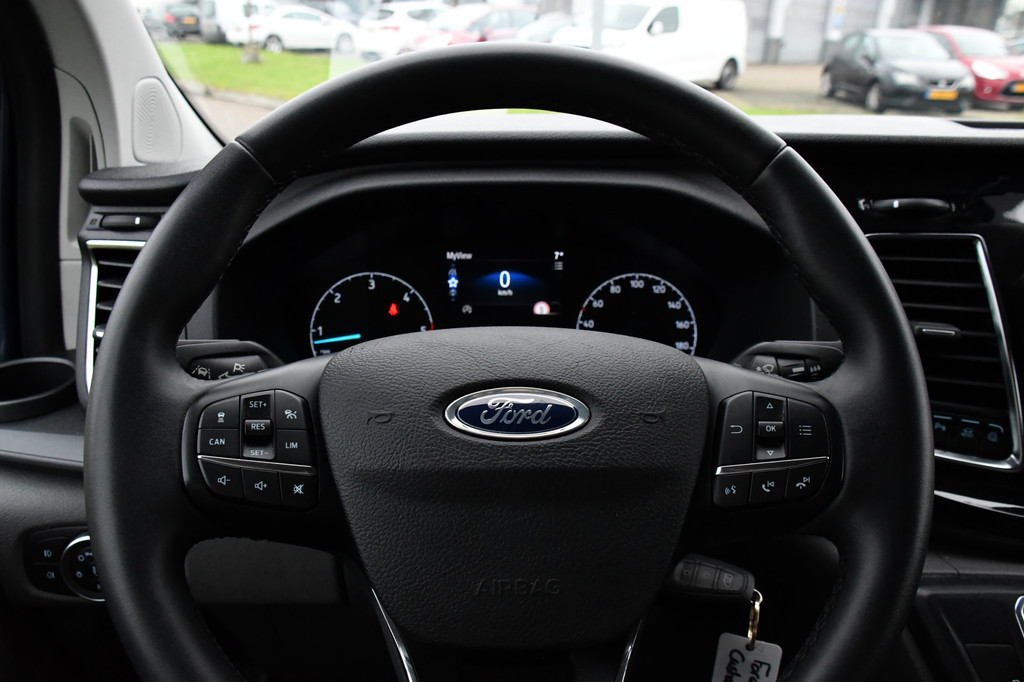 Ford Transit Custom 320 2.0 TDCI L1H1 Sport DC Adaptieve Cruise, Camera, Carplay, 170pk, 2 x Schuifdeur, Automaat, Sensoren, NAVI, Uniek! 16