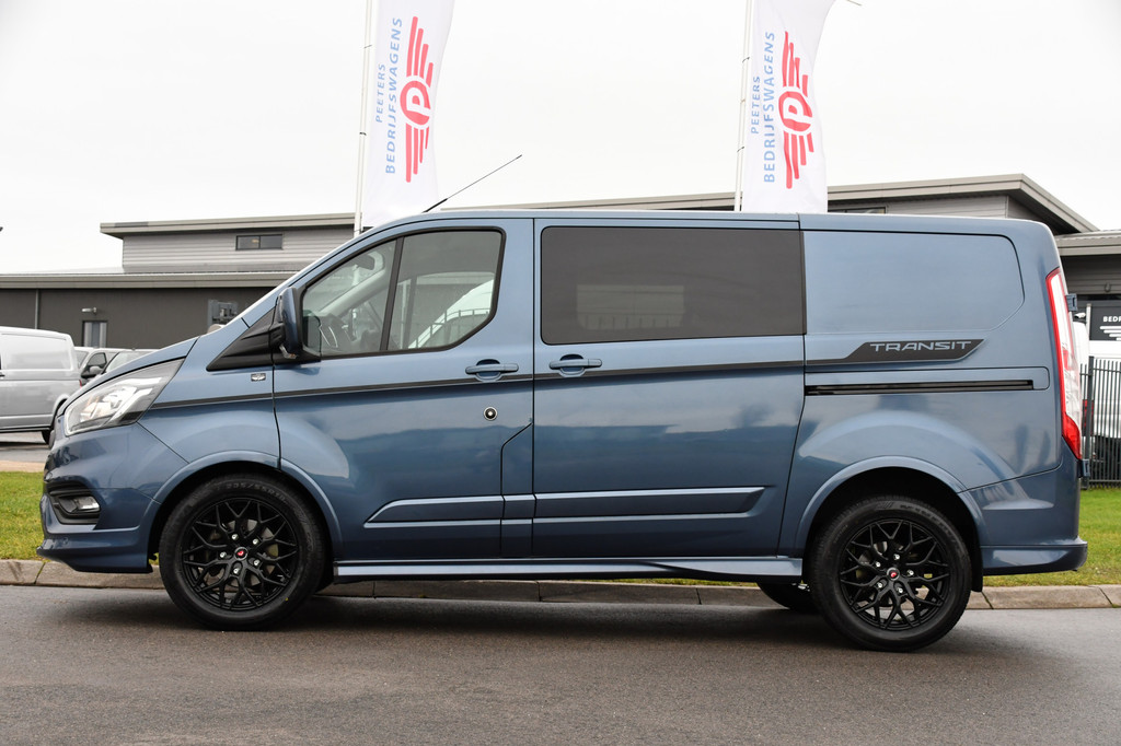 Ford Transit Custom 320 2.0 TDCI L1H1 Sport DC Adaptieve Cruise, Camera, Carplay, 170pk, 2 x Schuifdeur, Automaat, Sensoren, NAVI, Uniek! 9