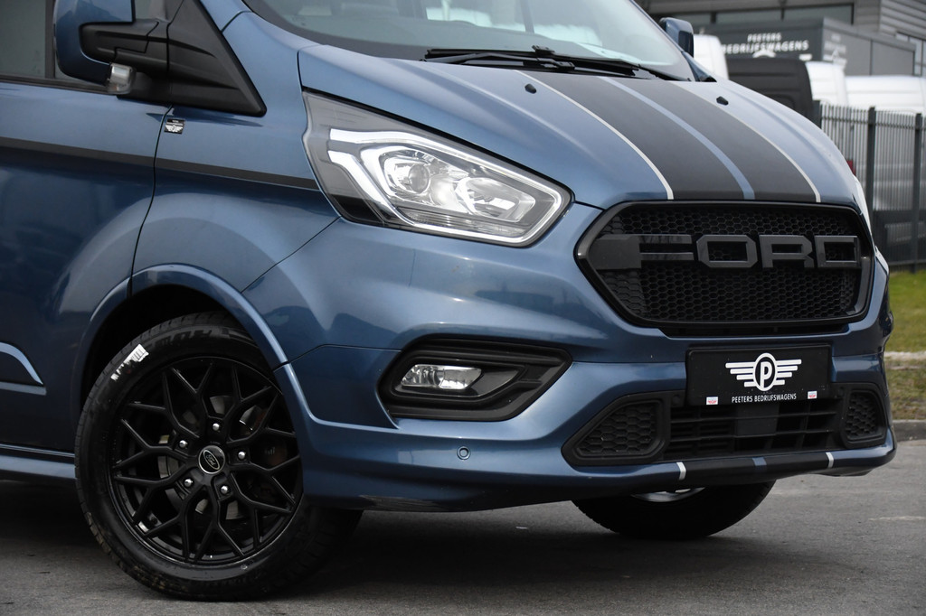 Ford Transit Custom 320 2.0 TDCI L1H1 Sport DC Camera, Cruise, Carplay, 170pk, 2 x Schuifdeur, Automaat, LED, Leder, Stoelverwarming, Uniek! 10