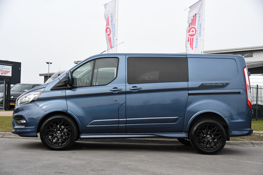 Ford Transit Custom 320 2.0 TDCI L1H1 Sport DC Camera, Cruise, Carplay, 170pk, 2 x Schuifdeur, Automaat, LED, Leder, Stoelverwarming, Uniek! 11