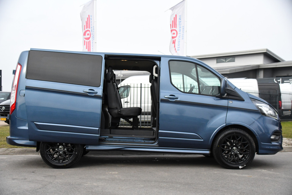 Ford Transit Custom 320 2.0 TDCI L1H1 Sport DC Camera, Cruise, Carplay, 170pk, 2 x Schuifdeur, Automaat, LED, Leder, Stoelverwarming, Uniek! 13