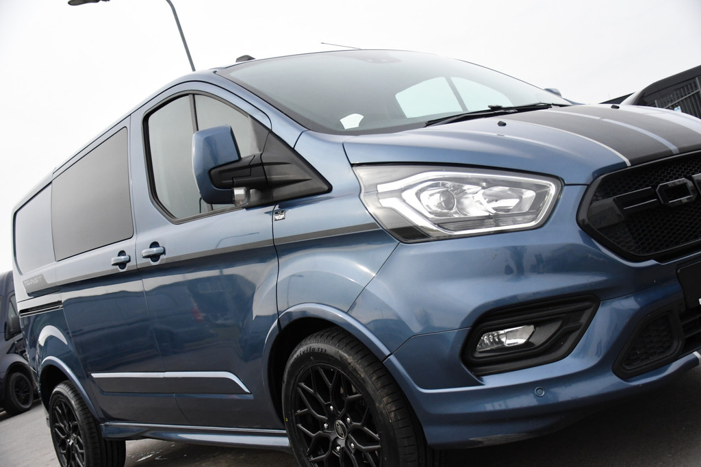 Ford Transit Custom 320 2.0 TDCI L1H1 Sport DC Camera, Cruise, Carplay, 170pk, 2 x Schuifdeur, Automaat, LED, Leder, Stoelverwarming, Uniek! 20