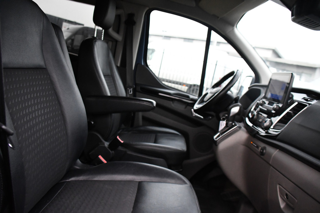 Ford Transit Custom 320 2.0 TDCI L1H1 Sport DC Camera, Cruise, Carplay, 170pk, 2 x Schuifdeur, Automaat, LED, Leder, Stoelverwarming, Uniek! 21
