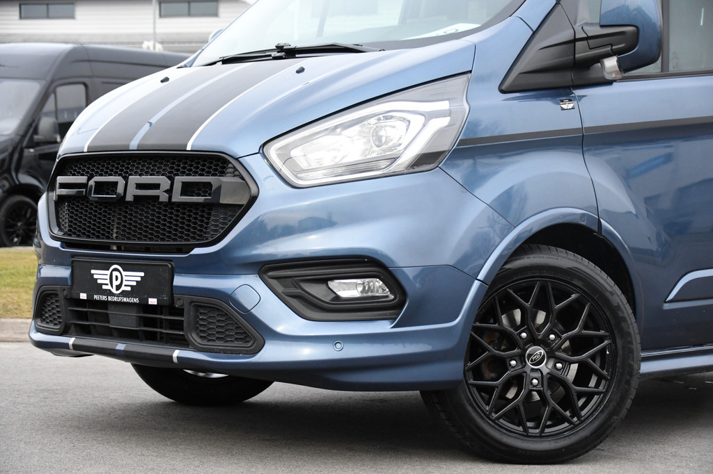 Ford Transit Custom 320 2.0 TDCI L1H1 Sport DC Camera, Cruise, Carplay, 170pk, 2 x Schuifdeur, Automaat, LED, Leder, Stoelverwarming, Uniek! 9
