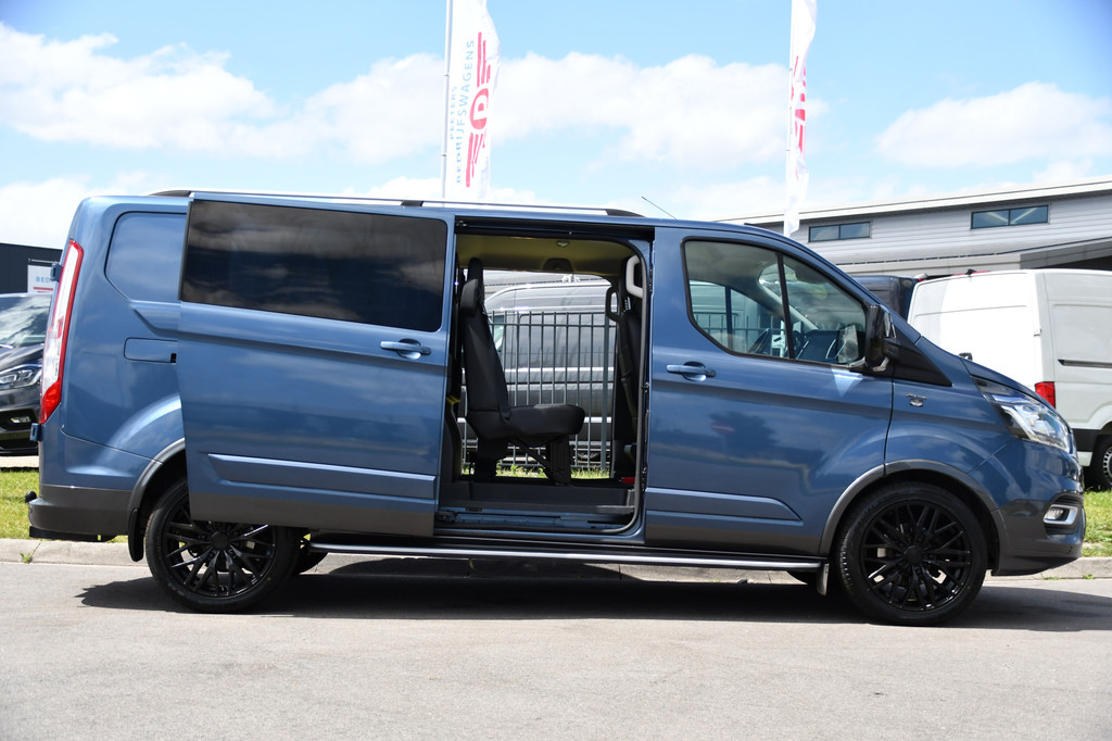 Ford Transit Custom 320 2.0 TDCI L2H1 Active DC PB Edition Camera, Cruise, Carplay, Stoelverwarming, LED, Automaat, 170pk, Sensoren, leder, 2 x Schuifdeur, Automaat, Uniek! 11