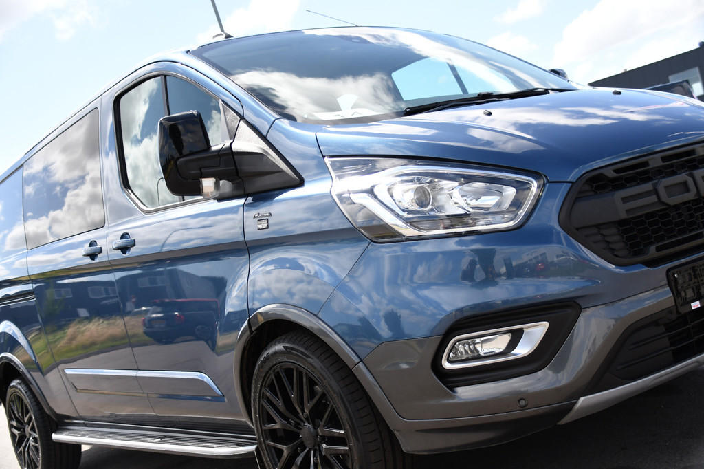 Ford Transit Custom 320 2.0 TDCI L2H1 Active DC PB Edition Camera, Cruise, Carplay, Stoelverwarming, LED, Automaat, 170pk, Sensoren, leder, 2 x Schuifdeur, Automaat, Uniek! 17
