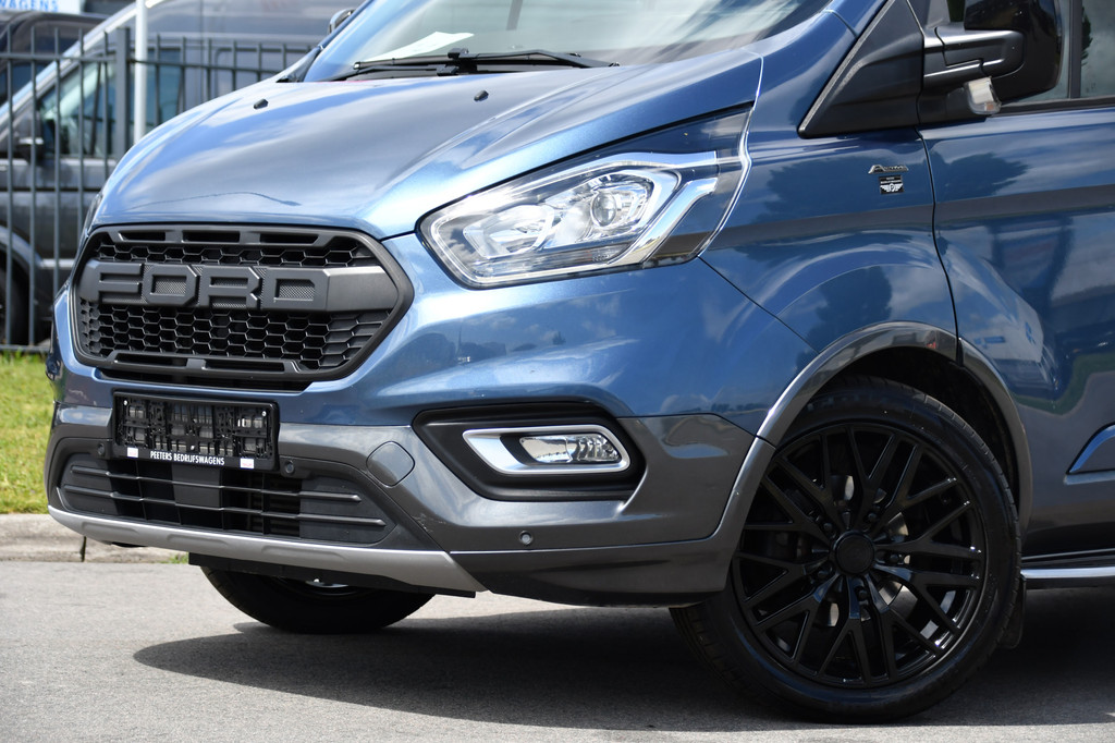 Ford Transit Custom 320 2.0 TDCI L2H1 Active DC PB Edition Camera, Cruise, Carplay, Stoelverwarming, LED, Automaat, 170pk, Sensoren, leder, 2 x Schuifdeur, Automaat, Uniek! 7