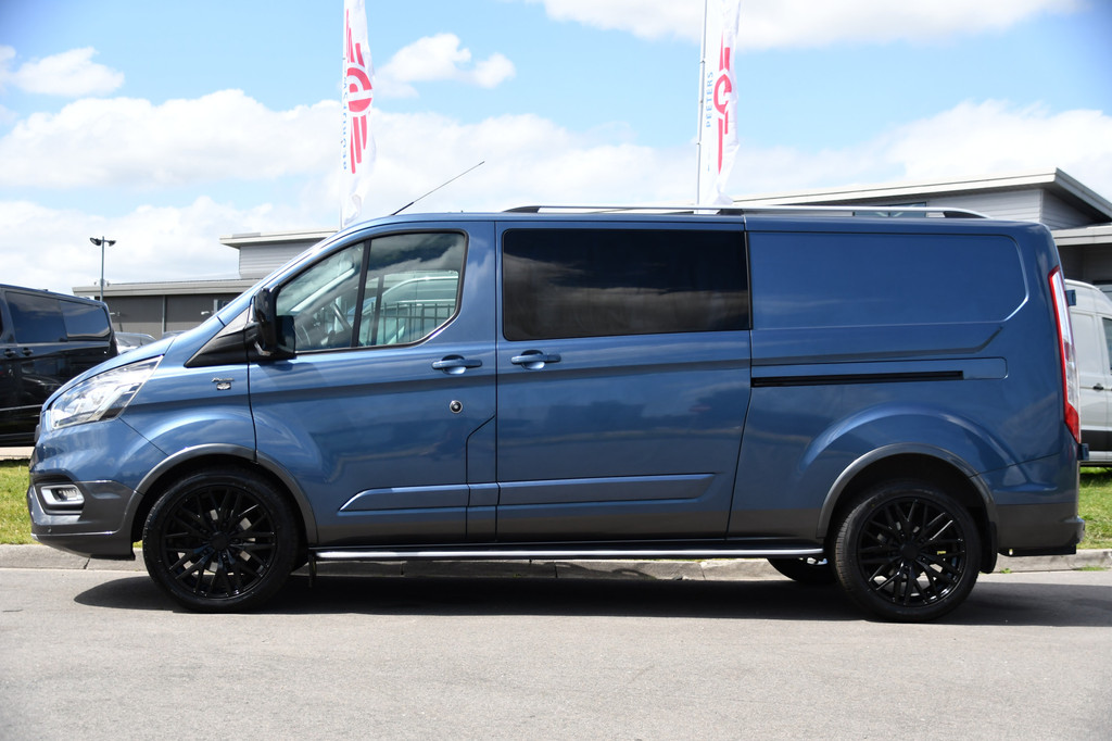Ford Transit Custom 320 2.0 TDCI L2H1 Active DC PB Edition Camera, Cruise, Carplay, Stoelverwarming, LED, Automaat, 170pk, Sensoren, leder, 2 x Schuifdeur, Automaat, Uniek! 9