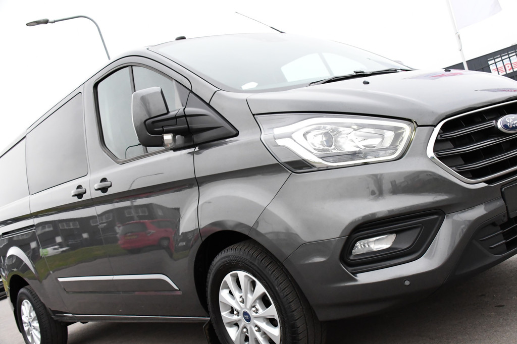 Ford Transit Custom 320 2.0 TDCI L2H1 Limited DC Cruise, Camera, Carplay, 170pk, Automaat, 19