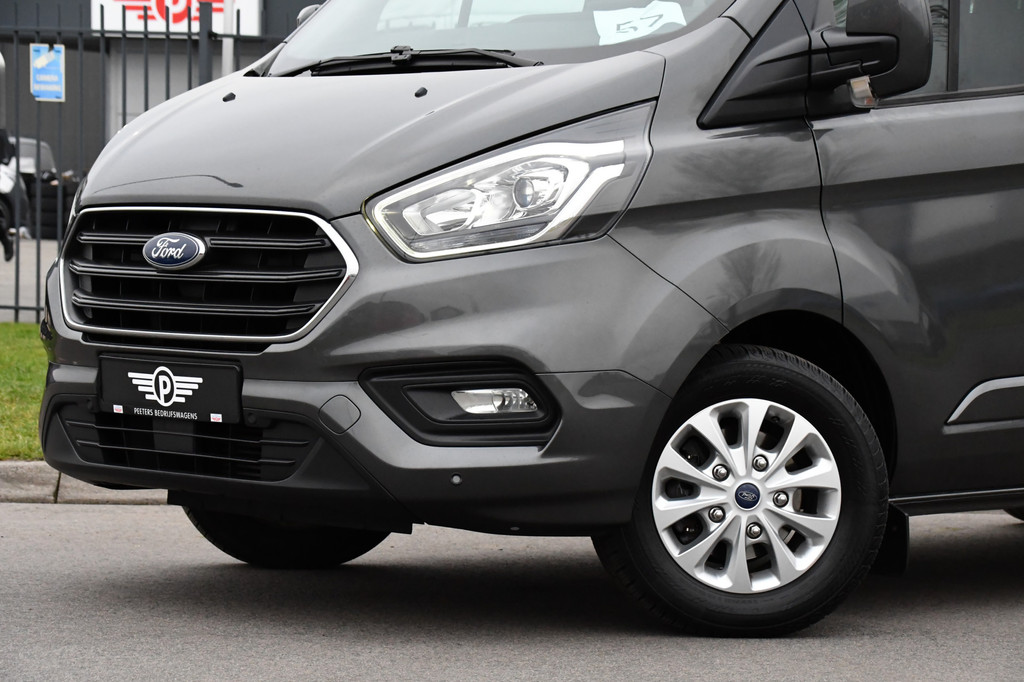 Ford Transit Custom 320 2.0 TDCI L2H1 Limited DC Cruise, Camera, Carplay, 170pk, Automaat, 7