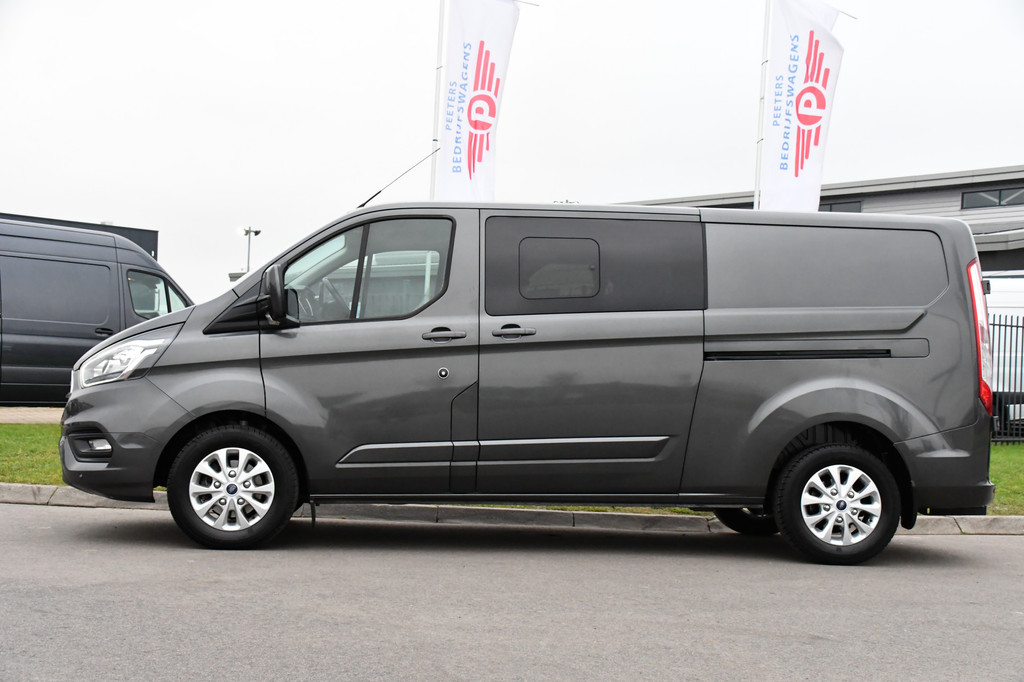 Ford Transit Custom 320 2.0 TDCI L2H1 Limited DC Cruise, Camera, Carplay, 170pk, Automaat, 9