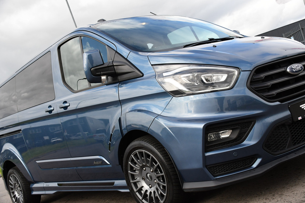 Ford Transit Custom 320 2.0 TDCI L2H1 MS-RT DC Full Options! Adaptieve Cruise, Camera, Carplay, 185PK, Xenon, Automaat, Leder, Stoelverwarming, Trekhaak, Uniek! 20