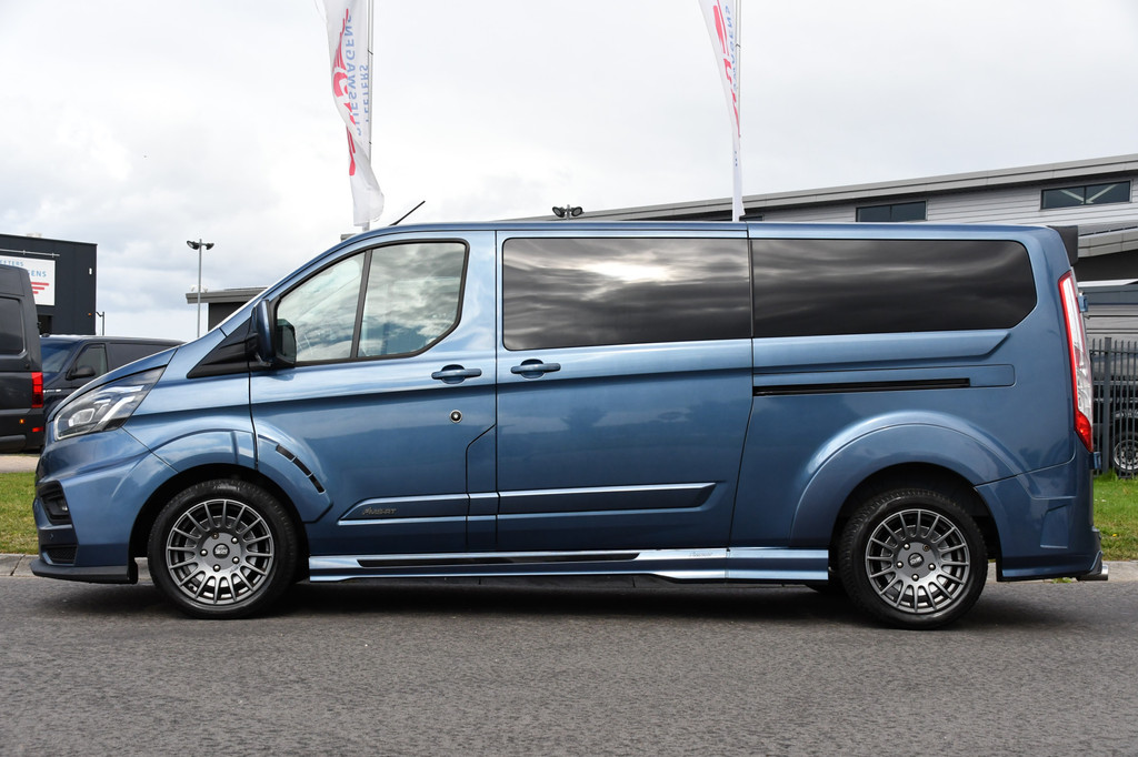 Ford Transit Custom 320 2.0 TDCI L2H1 MS-RT DC Full Options! Adaptieve Cruise, Camera, Carplay, 185PK, Xenon, Automaat, Leder, Stoelverwarming, Trekhaak, Uniek! 9