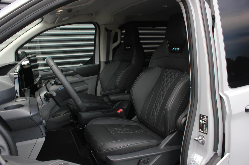 Ford Transit Custom 320 2.0 TDCI L2H1 MSRT DC DUBBEL CABINE MEGA LAGE BIJTELLING / KUIPSTOELEN / DIRECT RIJDEN / NAVIGATIE /GREY 13