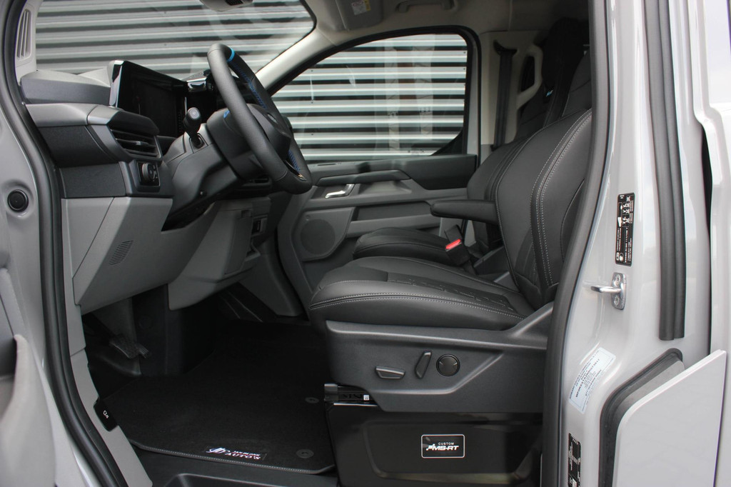 Ford Transit Custom 320 2.0 TDCI L2H1 MSRT DC DUBBEL CABINE MEGA LAGE BIJTELLING / KUIPSTOELEN / DIRECT RIJDEN / NAVIGATIE /GREY 15