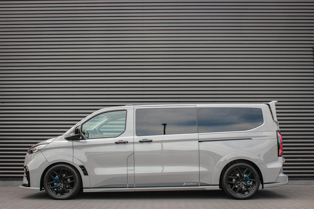 Ford Transit Custom 320 2.0 TDCI L2H1 MSRT DC DUBBEL CABINE MEGA LAGE BIJTELLING / KUIPSTOELEN / DIRECT RIJDEN / NAVIGATIE /GREY 5