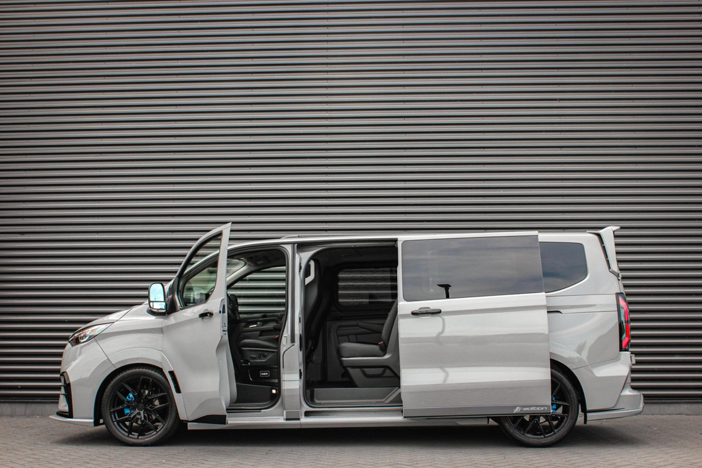 Ford Transit Custom 320 2.0 TDCI L2H1 MSRT DC DUBBEL CABINE MEGA LAGE BIJTELLING / KUIPSTOELEN / DIRECT RIJDEN / NAVIGATIE /GREY 7
