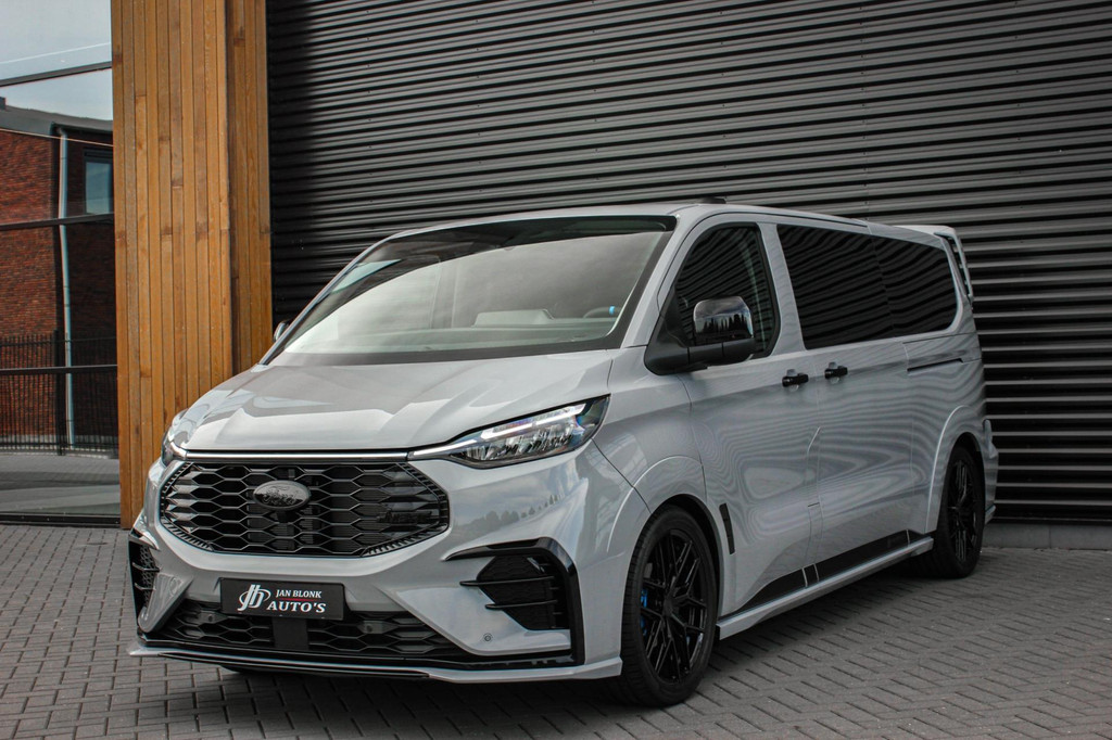 Ford Transit Custom 320 2.0 TDCI L2H1 MSRT DC DUBBEL CABINE MEGA LAGE BIJTELLING / KUIPSTOELEN / DIRECT RIJDEN / NAVIGATIE /GREY 9