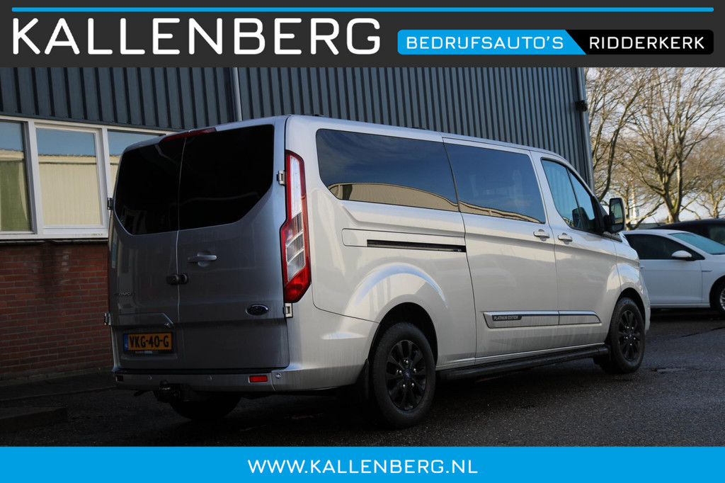 Ford Transit Custom 320 2.0 TDCI L2H1 Platinum Edition DC / Automaat 130PK / BOM VOL 2