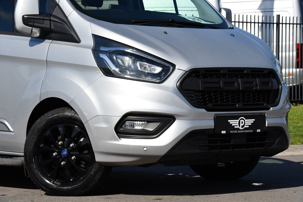 Ford Transit Custom 320 2.0 TDCI L2H1 Platinum Edition DC MARGE! Camera, Cruise, Carplay, 130pk, Automaat, Leder, LED, Multimedia, Stoelverwarming, Uniek! 8