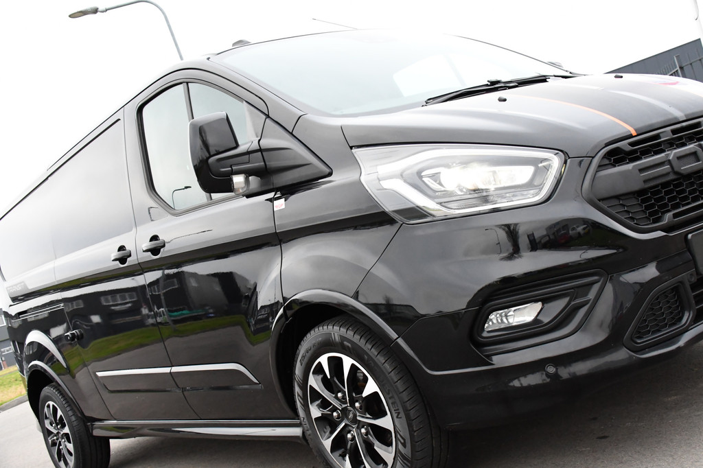 Ford Transit Custom 320 2.0 TDCI L2H1 Sport Adaptieve Cruise, Camera, Carplay, 185pk, Automaat, Xenon, Leder, Stoelverwarming, Uniek! 19