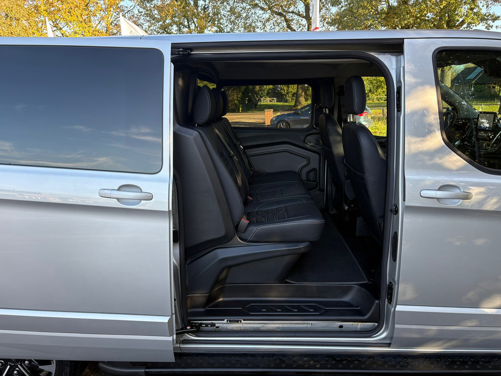 Ford Transit Custom 320 2.0 TDCI Platinum|NAP|131PK|platinum edition|1e EIG|DUBBELCABINE|AUTOMAAT|cruise|achteruitrijcamera|trekh 10