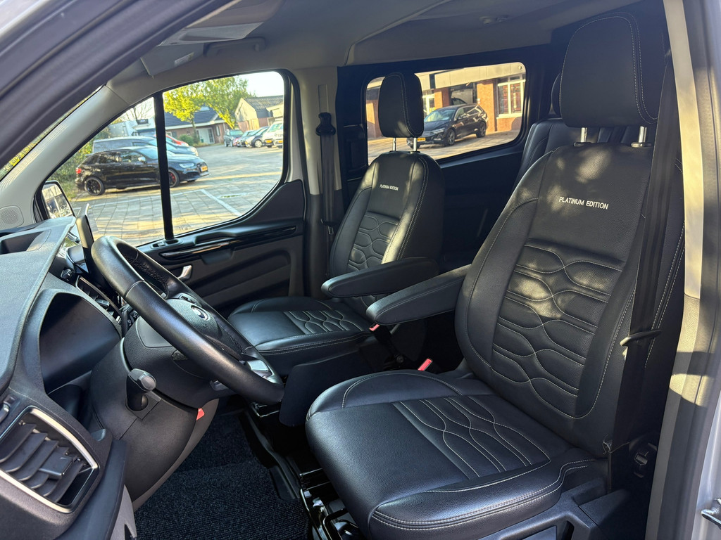 Ford Transit Custom 320 2.0 TDCI Platinum|NAP|131PK|platinum edition|1e EIG|DUBBELCABINE|AUTOMAAT|cruise|achteruitrijcamera|trekh 12