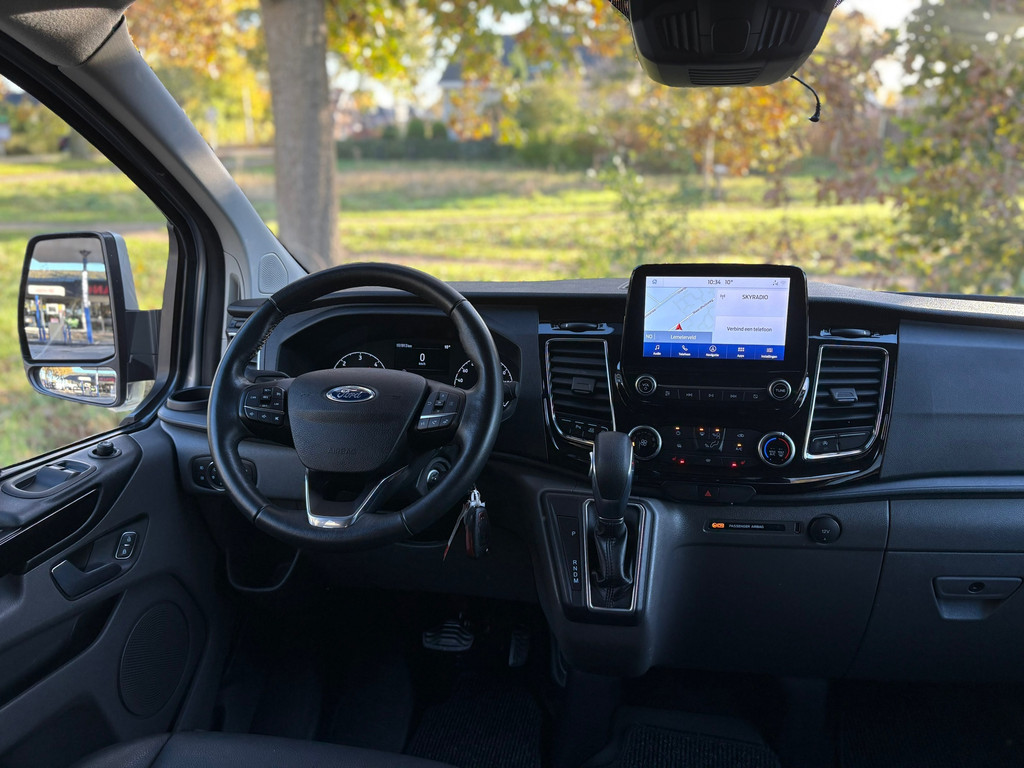 Ford Transit Custom 320 2.0 TDCI Platinum|NAP|131PK|platinum edition|1e EIG|DUBBELCABINE|AUTOMAAT|cruise|achteruitrijcamera|trekh 15