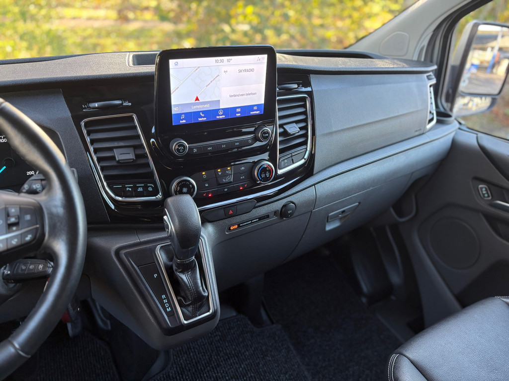 Ford Transit Custom 320 2.0 TDCI Platinum|NAP|131PK|platinum edition|1e EIG|DUBBELCABINE|AUTOMAAT|cruise|achteruitrijcamera|trekh 16