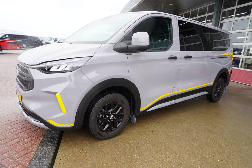 Ford Transit Custom 320L 2.0 TDCI 136PK L2H1 Trail DubbelCabine Schuifdeur L/R Nr. V090 | Airco | Adap | Navi| Camera | Blis | Lm velgen DEMO 10
