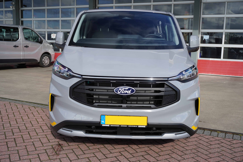 Ford Transit Custom 320L 2.0 TDCI 136PK L2H1 Trail DubbelCabine Schuifdeur L/R Nr. V090 | Airco | Adap | Navi| Camera | Blis | Lm velgen DEMO 11