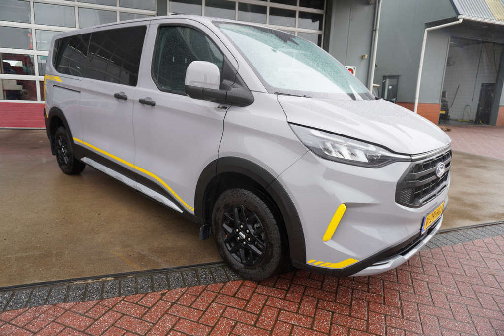 Ford Transit Custom 320L 2.0 TDCI 136PK L2H1 Trail DubbelCabine Schuifdeur L/R Nr. V090 | Airco | Adap | Navi| Camera | Blis | Lm velgen DEMO 2
