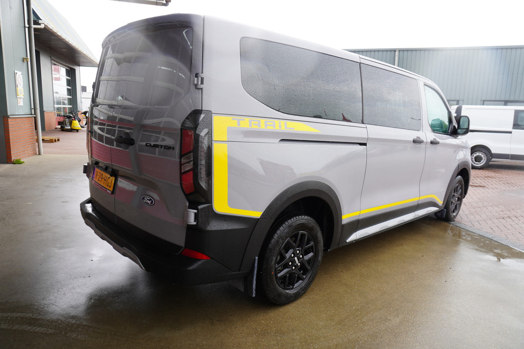 Ford Transit Custom 320L 2.0 TDCI 136PK L2H1 Trail DubbelCabine Schuifdeur L/R Nr. V090 | Airco | Adap | Navi| Camera | Blis | Lm velgen DEMO 4