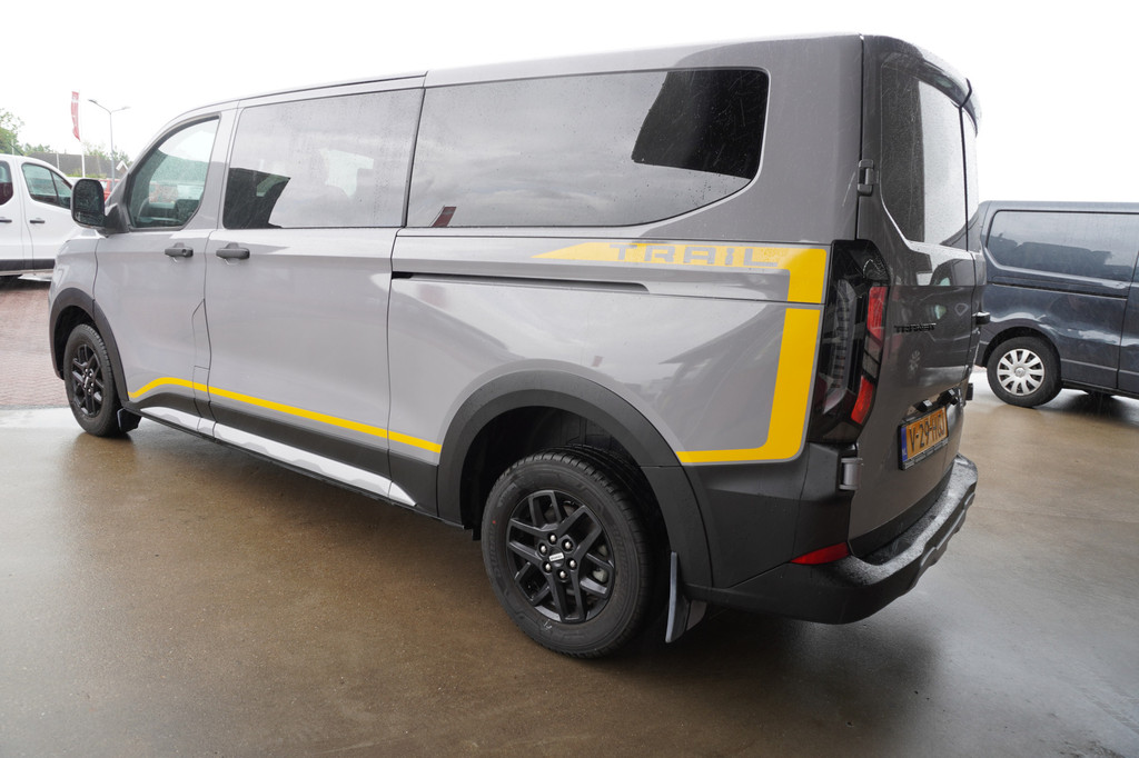 Ford Transit Custom 320L 2.0 TDCI 136PK L2H1 Trail DubbelCabine Schuifdeur L/R Nr. V090 | Airco | Adap | Navi| Camera | Blis | Lm velgen DEMO 7