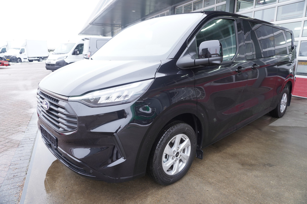 Ford Transit Custom 320L 2.0 TDCI 170PK L2H1 Limited DubbelCabine Automaat Nr. V094 | Elektrische Schuifdeur L+R | Airco | Adap.Cruise | Navi | 360 Camera 10