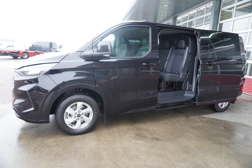 Ford Transit Custom 320L 2.0 TDCI 170PK L2H1 Limited DubbelCabine Automaat Nr. V094 | Elektrische Schuifdeur L+R | Airco | Adap.Cruise | Navi | 360 Camera 9