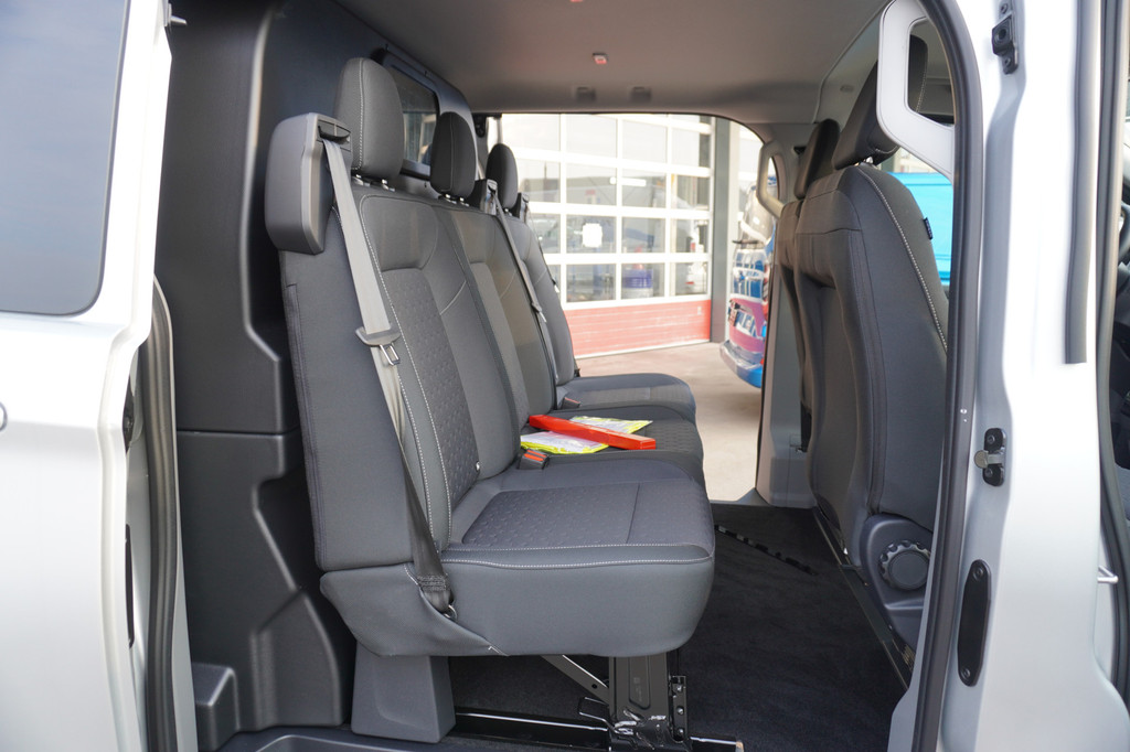 Ford Transit Custom 320L 2.0 TDCI 170PK L2H1 Limited DubbelCabine Automaat Schuifdeur L/R Nr. V072 | Trekhaak | Airco | Adap.Cruise | Navi | 360 Camera DEMO 19